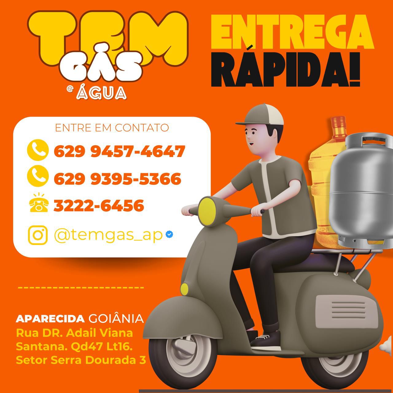 anuncio, localização e telefone